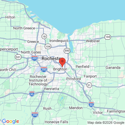 Map to  office in Rochester, NY