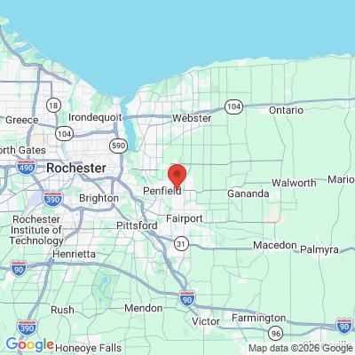 Map to  office in Western New York Dental Group
