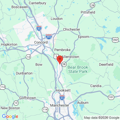 Map to  office in Suncook, NH