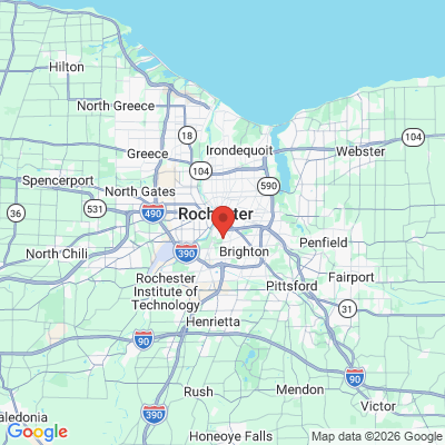 Map to  office in Rochester, NY