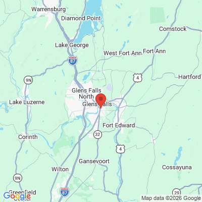 Map to  office in South Glens Falls, NY
