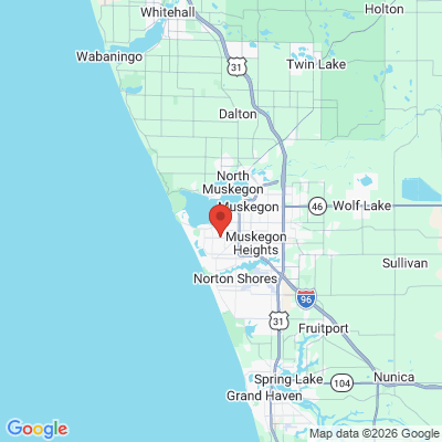 Map to  office in Muskegon, MI