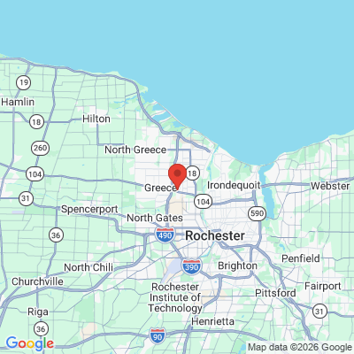 Map to  office in Western New York Dental Group