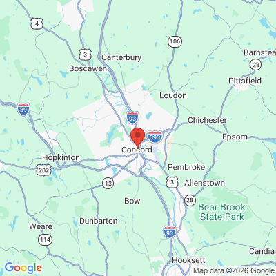 Map to  office in Concord, NH