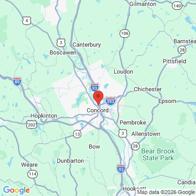Map to  office in Concord, NH