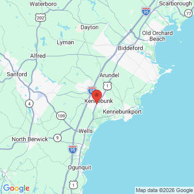 Map to  office in Kennebunk, ME