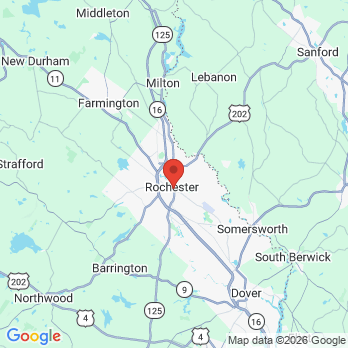 Map to Deepa Reddy DMD PLLC office in Rochester, NH
