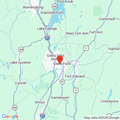 Map to  office in Glens Falls, NY