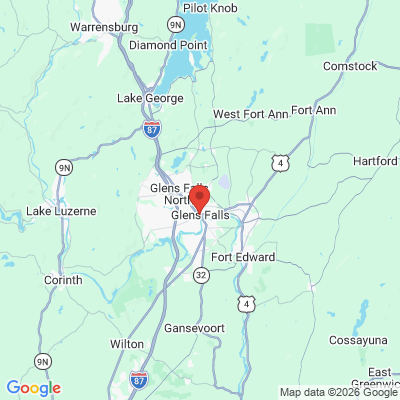 Map to  office in Glens Falls, NY