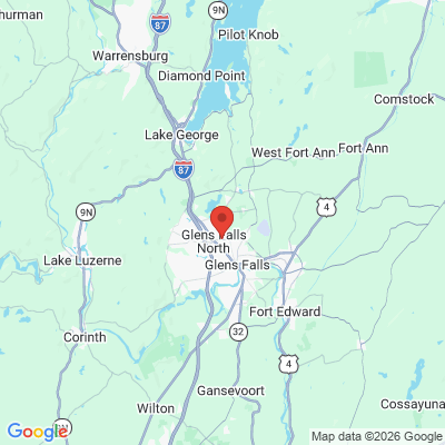 Map to  office in Queensbury, NY