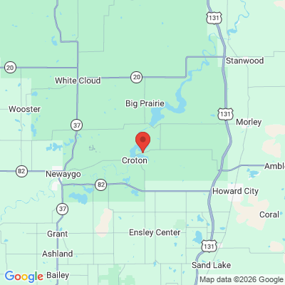 Map to  office in Newaygo, MI