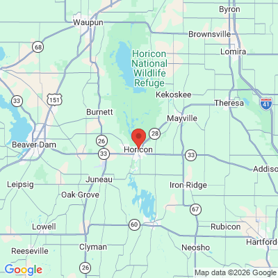 Map to  office in Horicon, WI