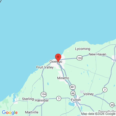 Map to  office in Oswego, NY