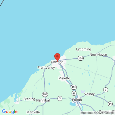 Map to  office in Oswego Family Dentistry