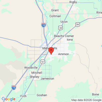 Map to  office in Idaho Falls, ID