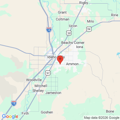 Map to  office in Idaho Falls, ID