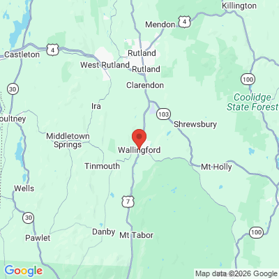 Map to  office in Wallingford, VT