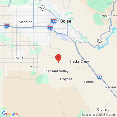 Map to  office in Kuna, ID