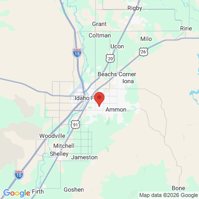 Map to  office in Idaho Falls, ID