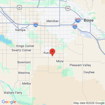 Map to  office in Kuna, ID
