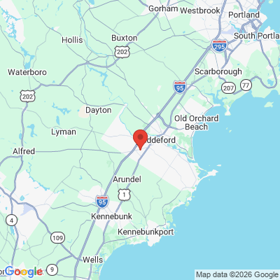 Map to  office in Biddeford, ME