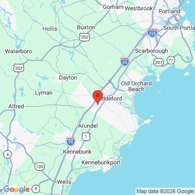 Map to  office in Biddeford, ME