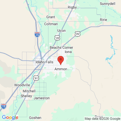 Map to  office in Idaho Falls, ID