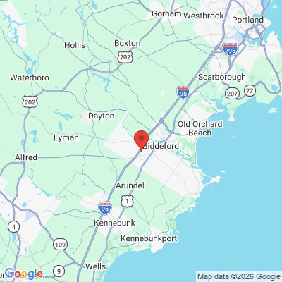 Map to  office in Biddeford, ME