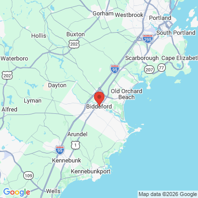 Map to  office in Biddeford, ME