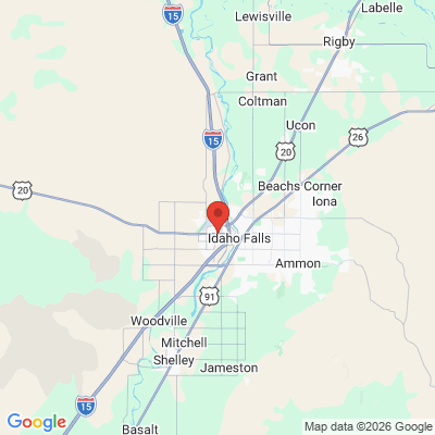 Map to  office in Idaho Falls, ID