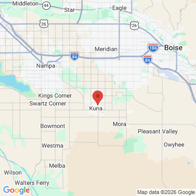 Map to  office in Kuna, ID