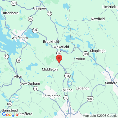 Map to  office in Union, NH