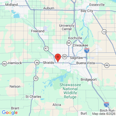 Map to  office in Saginaw, MI