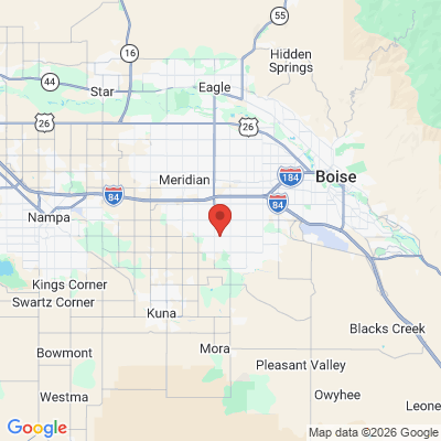 Map to  office in Meridian, ID