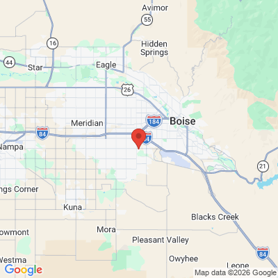 Map to  office in Boise, ID