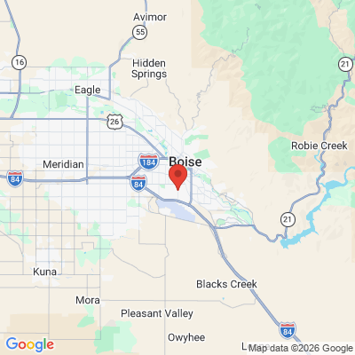 Map to  office in Boise, ID