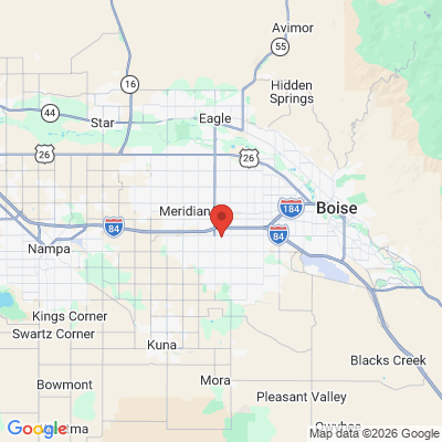 Map to  office in Meridian, ID