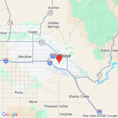 Map to  office in Boise, ID