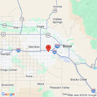 Map to  office in Boise, ID