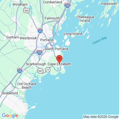 Map to  office in Cape Elizabeth, ME