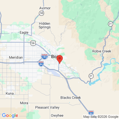 Map to  office in Boise, ID