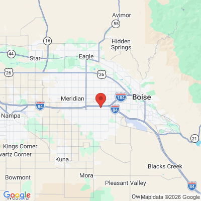Map to  office in Boise, ID