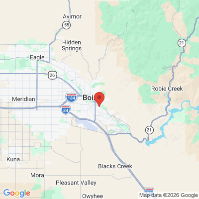 Map to  office in Boise, ID