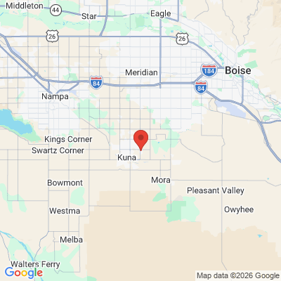 Map to  office in Kuna, ID