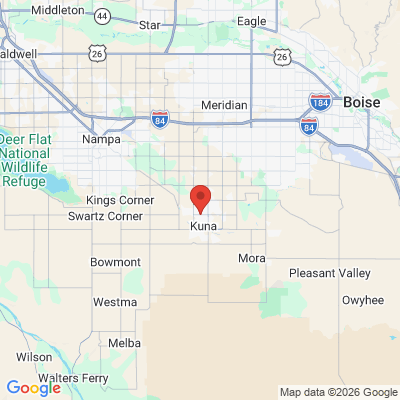 Map to  office in Kuna, ID