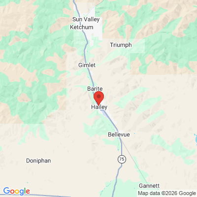 Map to  office in Hailey, ID
