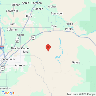 Map to  office in Idaho Falls, ID