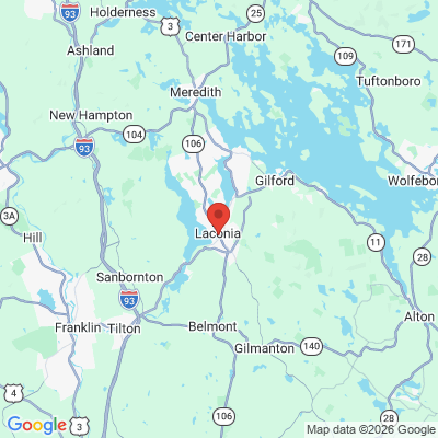 Map to  office in Laconia, NH