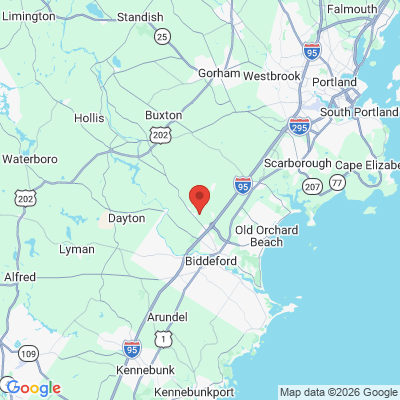 Map to  office in Saco, ME