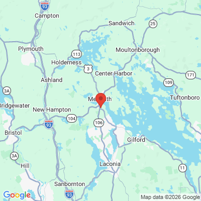 Map to  office in Meredith, NH
